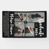 Banderoles Logo de l'université Faire-part de collage photo (Horizontal)