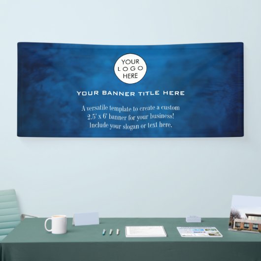 Banderoles Logo d'entreprise minimaliste Moderne professionne (Salon professionnel)