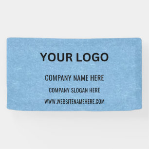 Banderoles Logo d'entreprise personnalisé Nom de l'entrepri