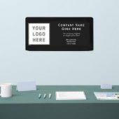 Banderoles Logo do-it-yourself Horizontal Black Modèle Busine (Salon professionnel)