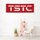 Banderoles Logo du bloc du TSTC (En situation)