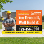 Banderoles Logo du chantier de construction Photo Orange Publ (Dehors)