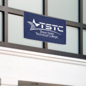 Banderoles Logo du Texas State Technical College (Bâtiment extérieur)