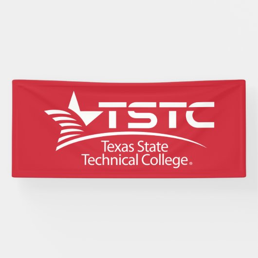 Banderoles Logo du Texas State Technical College (Horizontal)