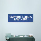 Banderoles Logo du texte Eastern Illinois Panthers (Salon professionnel)