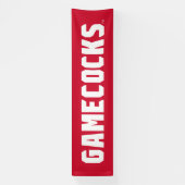 Banderoles Logo rouge de Jacksonville State University Gameco (Verticale)