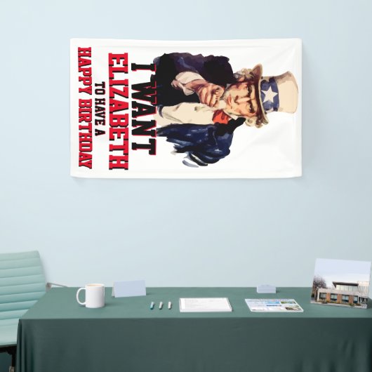 Banderoles L'Oncle Sam vous veut (Salon professionnel)