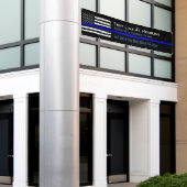 Banderoles Long affichage personnalisé de drapeau mince de (Bâtiment extérieur)