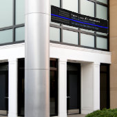 Banderoles Long affichage personnalisé de drapeau mince de (Bâtiment extérieur)