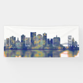 Banderoles Long Beach Skyline (Horizontal)