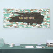 Banderoles Long camouflage aqua résistant (Salon professionnel)