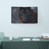 Banderoles Loup noir (Salon professionnel)