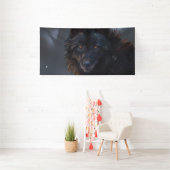 Banderoles Loup noir (Insitu)