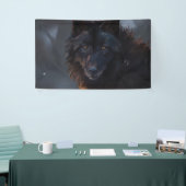Banderoles Loup noir (Salon professionnel)