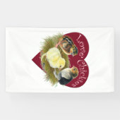 Banderoles Love Chickies (Horizontal)