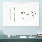 Banderoles Love is Sweet (Salon professionnel)