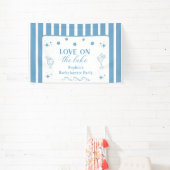 Banderoles Love On The Lake Enterrement de Vie de Jeune Fille (Insitu)