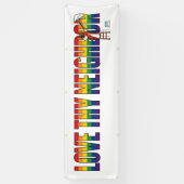 Banderoles Love Thy Neighbor (Vertical)