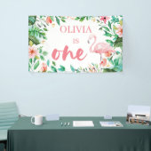 Banderoles Luau flamants (Salon professionnel)