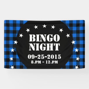 Banderoles Lumberjack Style - tissu bleu + vos idées