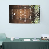 Banderoles Lumières de Chaîne en Bois Rustique Mariage Bienve (Salon professionnel)