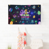 Banderoles Luminosité dans l'obscurité de la chasse aux oeufs (En situation)