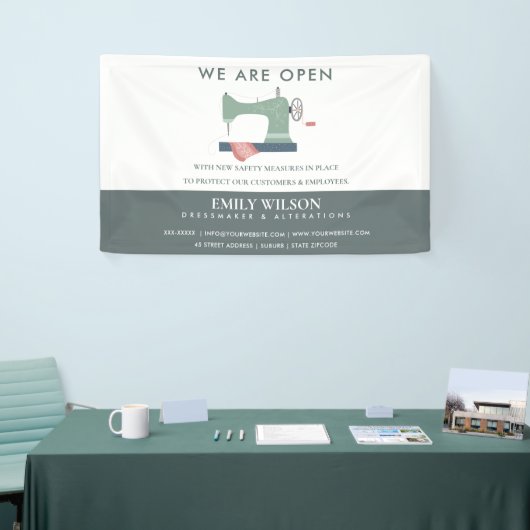 BANDEROLES MACHINE À VOILE VERTE À ROSE OUVERTE (Salon professionnel)