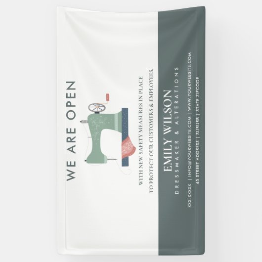 BANDEROLES MACHINE À VOILE VERTE À ROSE OUVERTE (Vertical)