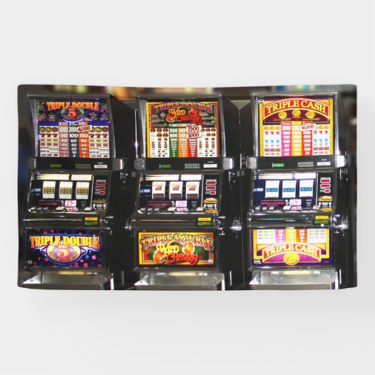 Banderoles Machines de rêve - Machines à sous Lucky (Horizontal)