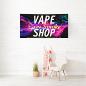 Banderoles Magasin de vapeur à fumée colorée (Insitu)