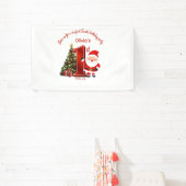 Banderoles Magical Santa Birthday Design for Kids (Insitu)