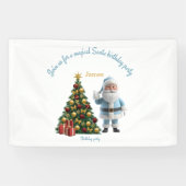 Banderoles Magical Santa Birthday Invitation (Horizontal)