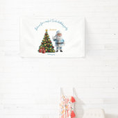 Banderoles Magical Santa Birthday Invitation (Insitu)