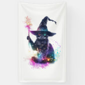 Banderoles Magie de Chat Sorcier (Vertical)