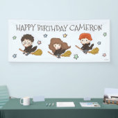 Banderoles Magique HARRY POTTER™ et Hogwarts (Salon professionnel)