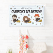 Banderoles Magique HARRY POTTER™ et Hogwarts (En situation)