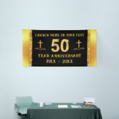 Banderoles Magnifique, 50ème anniversaire de l'église, Décora (Salon professionnel)