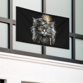 Banderoles Magnifique chat steampunk  (Bâtiment extérieur)