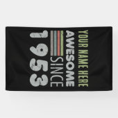 Banderoles Magnifique depuis 1953 70e anniversaire (Horizontal)