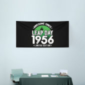 Banderoles Magnifique depuis 1956 - Leap Day Leap Année Anniv (Salon professionnel)