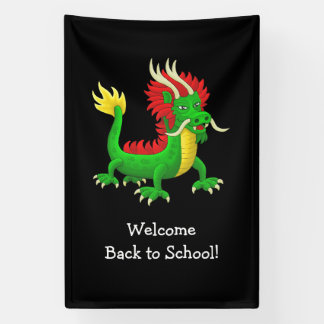 Banderoles Magnifique Dragon Chinois