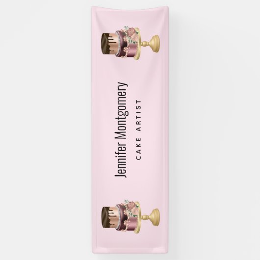 Banderoles Magnifique Glam Party Cake Business (Vertical)