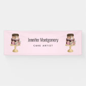 Banderoles Magnifique Glam Party Cake Business (Horizontal)
