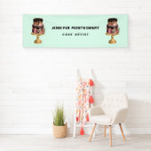 Banderoles Magnifique Glam Party Cake Business (En situation)