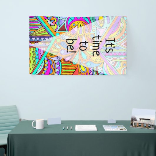 Banderoles Main Tirée Par EDDArt - Blah Blah Blah 1 (Salon professionnel)