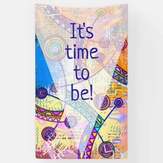 Banderoles Main tirée par EDDArt - Échelle de rêve 1 (Vertical)