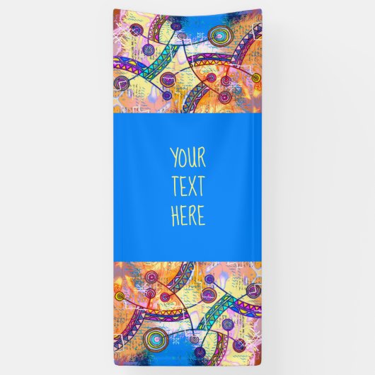 Banderoles Main tirée par EDDArt - Échelle de rêve 1 (Vertical)