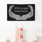 Banderoles Mains de diamant (En situation)