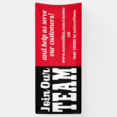 Banderoles Maintenant embaucher de l'aide a voulu rejoindre n (Vertical)