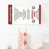 Banderoles Maintenant Embaucher Noël Jours fériés Jobs person (En situation)